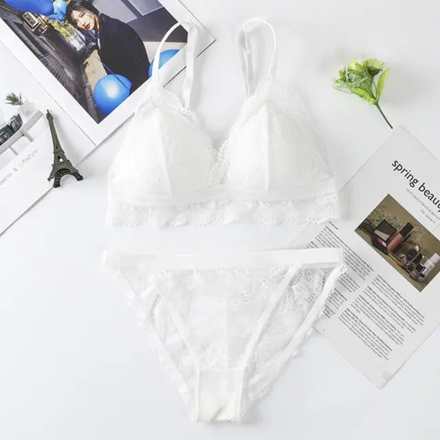 The Flower that Resembles You Bra Sets Fenland Clothes Store Lingerie & Intimates