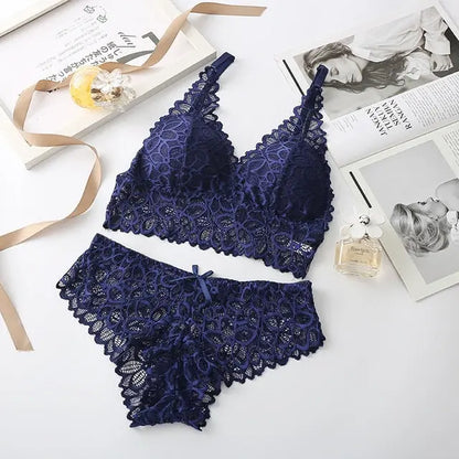 The Flower that Resembles You Bra Sets Fenland Clothes Store Lingerie & Intimates