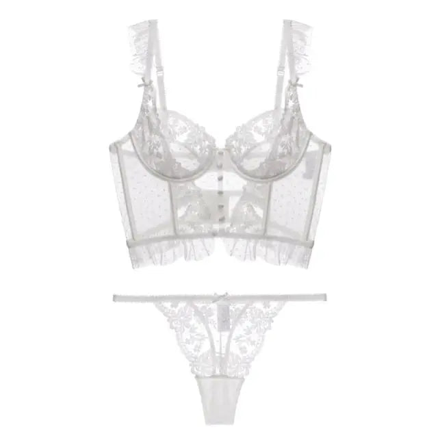 How It Goes Bra Set CINOON Official Store Lingerie & Intimates