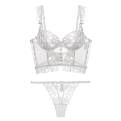 How It Goes Bra Set CINOON Official Store Lingerie & Intimates